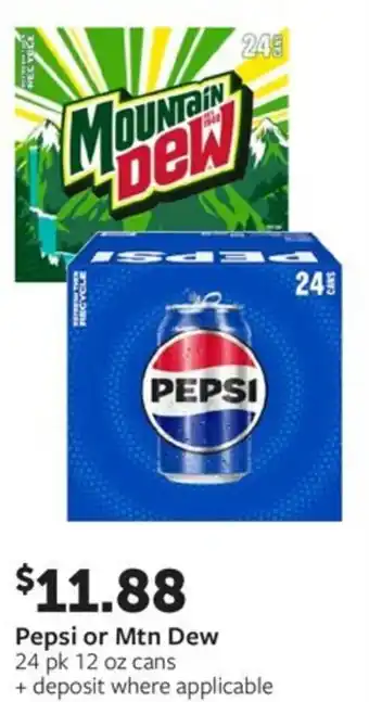 Fareway Pepsi or mtn dew offer