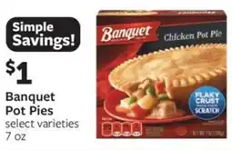 Fareway Banquet pot pies offer