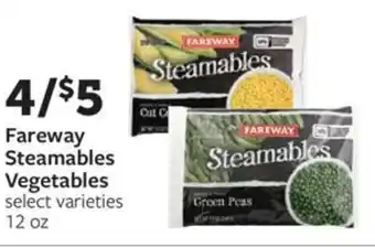 Fareway Fareway steamables vegetables offer