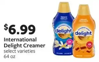 Fareway International delight creamer offer
