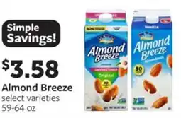 Fareway Almond breeze offer