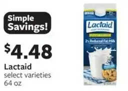 Fareway Lactaid offer