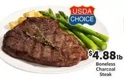 Fareway Boneless charcoal steak offer