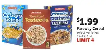 Fareway Fareway cereal offer