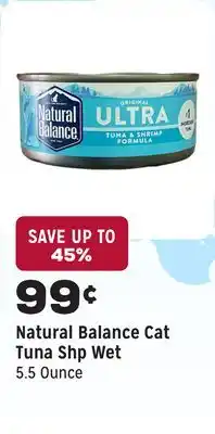Grocery Outlet Balance Cat Tuna Shp Wet offer