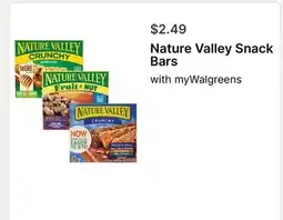 Walgreens Nature Valley Snack Bars offer