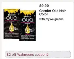 Walgreens Garnier Olia Hair Color offer