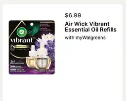 Walgreens Air Wick Vibrant Essential Oil Refills offer