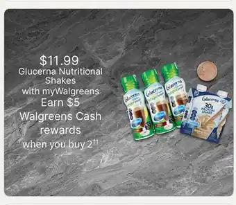 Walgreens Glucerna Nutritional Shakes offer