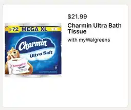 Walgreens Charmin Ultra Bath Tissue offer