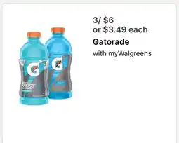 Walgreens Gatorade offer