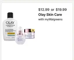 Walgreens Olay Skin Care offer
