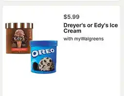 Walgreens Dreyer's or Edy's Ice Cream offer
