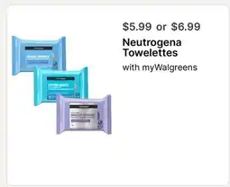 Walgreens Neutrogena Towelettes offer