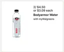 Walgreens Bodyarmor Water offer