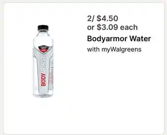 Walgreens Bodyarmor Water offer