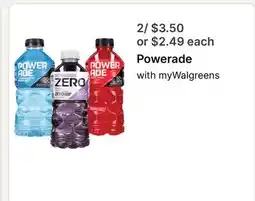 Walgreens Powerade offer