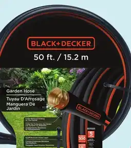 Grocery Outlet Black + Decker Medium Duty Garden Hose, 50' offer