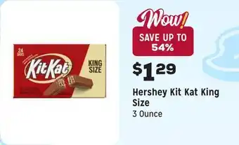 Grocery Outlet Kit Kat King Size offer