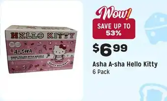 Grocery Outlet A-sha Hello Kitty offer