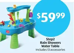 Aldi Step2 Rain Showers Water Table offer
