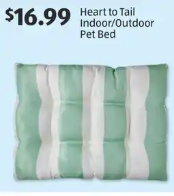 Aldi Heart to Tail Indoor/Outdoor Pet Bed offer