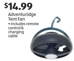 Aldi Adventuridge Tent Fan offer