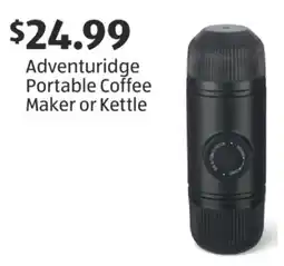 Aldi Adventuridge Portable Coffee Maker or Kettle offer