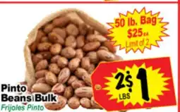 Superior Grocers Pinto Beans Bulk offer