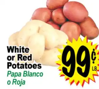 Superior Grocers White or Red Potatoes offer