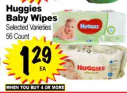 Superior Grocers Huggies Baby Wipes offer
