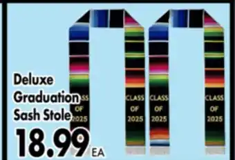 Superior Grocers Deluxe Deluxe Graduation Graduation Sash Stole offer