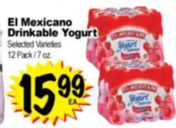 Superior Grocers El Mexicano Drinkable Yogurt offer