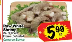 Superior Grocers Raw White Shrimp offer