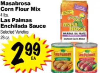 Superior Grocers Masabrosa Corn Flour Mix Las Palmas Enchilada Sauce offer