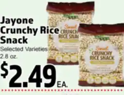 Superior Grocers Jayone Crunchy Rice Snack offer