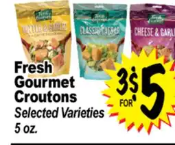 Superior Grocers Fresh Gourmet Croutons offer