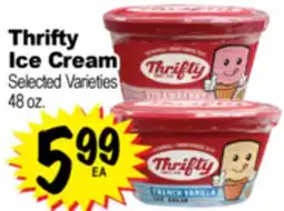 Superior Grocers Thrifty Ice Cream offer