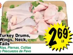 Superior Grocers Turkey Drums, Wings, Neck, Tails offer