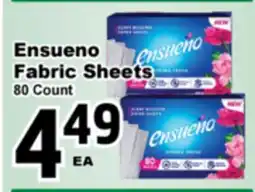 Superior Grocers Ensueno Fabric Sheets offer