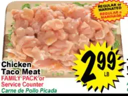 Superior Grocers Chicken Taco Meat offer