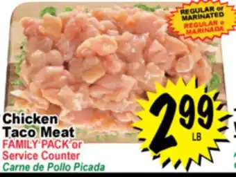 Superior Grocers Chicken Taco Meat offer