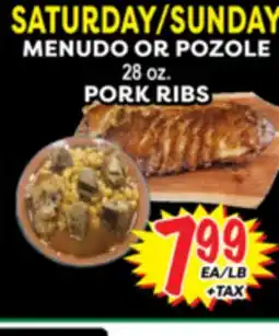 Superior Grocers MENUDO OR POZOLE PORK RIBS offer