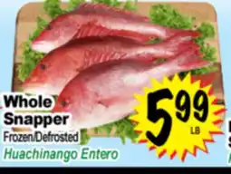 Superior Grocers Whole Whole Snapper offer