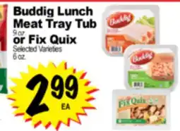 Superior Grocers Buddig Lunch Meat Tray offer