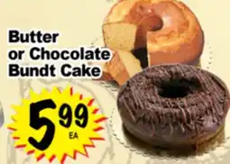 Superior Grocers Butter or Chocolate Bundt Cake offer