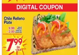 Superior Grocers Chile Relleno Plate offer