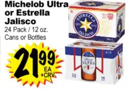 Superior Grocers Michelob Ultra or Estrella Jalisco offer