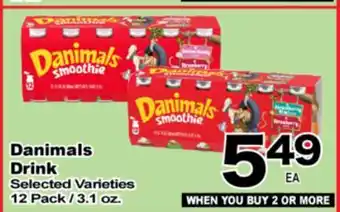 Superior Grocers Danimals Drink offer
