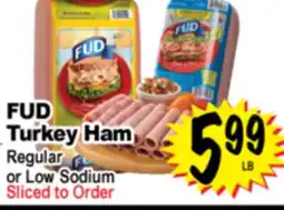 Superior Grocers FUD Turkey Ham offer
